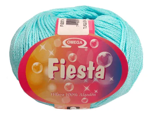 comprar Hilaza Fiesta Omega 100% Algodón (8 Piezas) Colores A Elegir