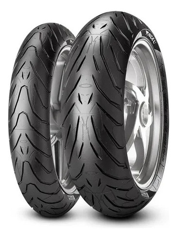 Par Pneu Mt07 Mt09 Z900 Z800 120/70 180/55 Pirelli Angel St