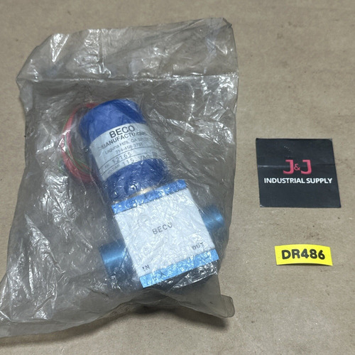 Brand New- Beco Mfg. 12165 115vac 40psi Air Valve Ac Jjg