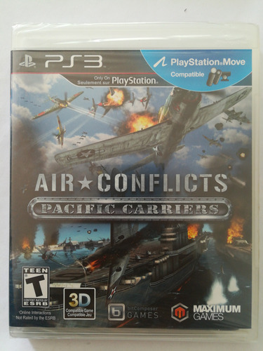 Air Conflicts Pacific Carriers Ps3 100% Nuevo Y Original 