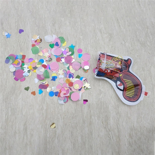 Pistola Confetti Cotillón Año Nuevo 2024 Fiesta 10 Pistolas