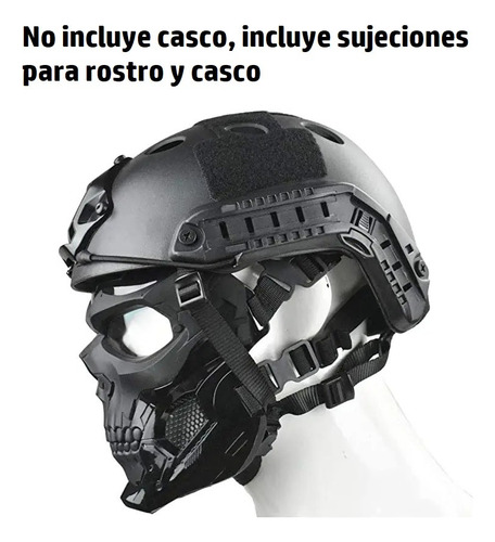 Mascara Airsoft Skull Messenger Calavera Protección Facial