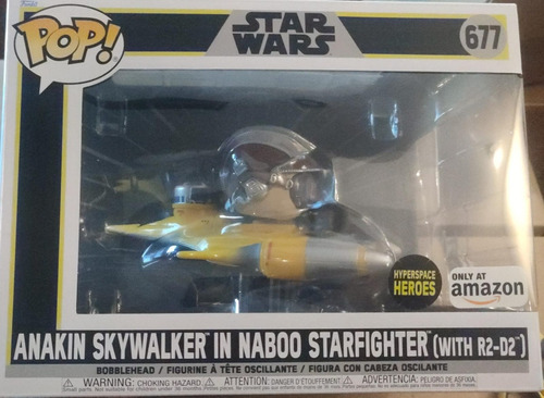 Funko Pop! Star Wars #677: Anakin Skywalker In Naboo Starfig