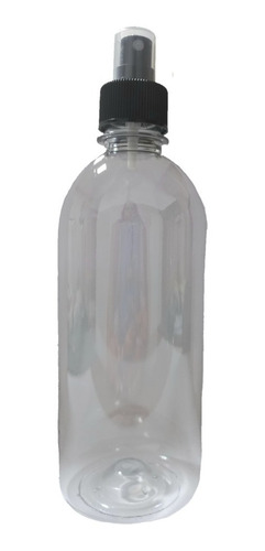 Frasco, Envase Botella Pet 500ml Modelo Alto Con Spray X100