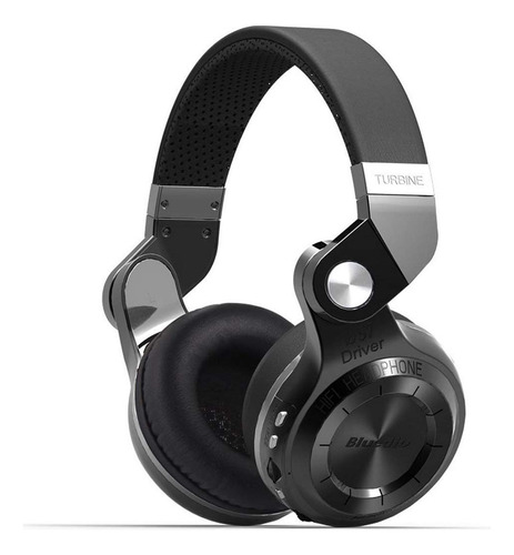 Bluedio Audífonos Bluetooth Inalámbricos T2 Plus Con Micr. Color Negro