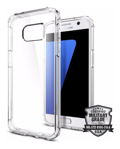 Funda Spigen Crystal Shell Samsung Galaxy S7 - Crystal Clear