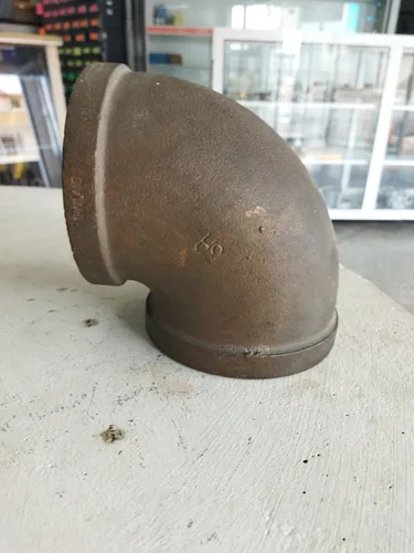 Codo De Bronce 4 Npt. Nuevo
