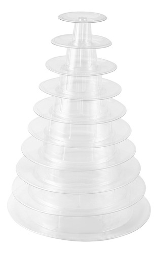 Expositor De Macarrones Con Forma De Torre De 10 Niveles, Re