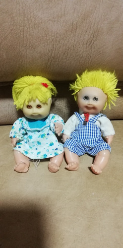 Hermanos Repollito, Hermosos  Mini Muñecos De Bass.original 