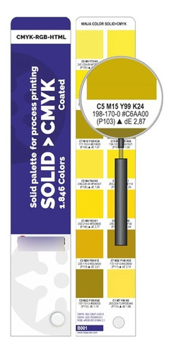 Guía De Colores Cmyk Rgb Html, Mxble-001, 1846 Colores, 2x2