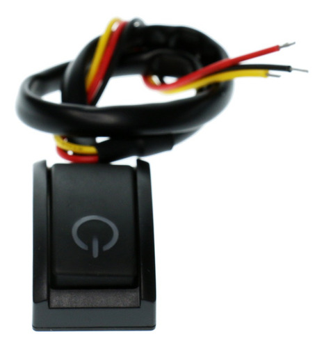 Dc 12v 200ma 2.4w Interruptor Botón Encendido / Apagado