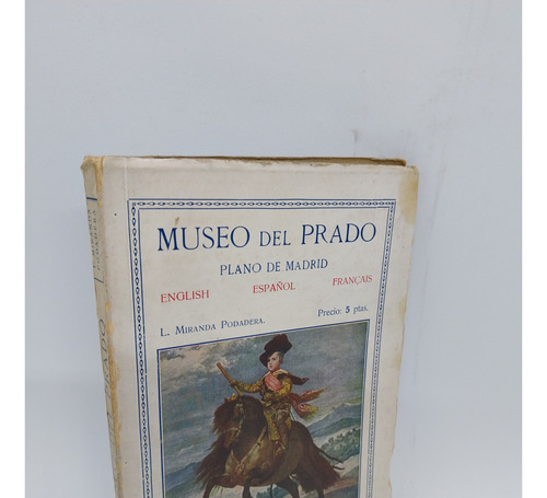 Libro Museo Del Prado Plano De Madrid Podadera 