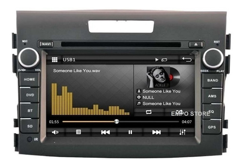 Estereo Dvd Gps Honda Crv 2012-2016 Touch Hd Bluetooth Usb