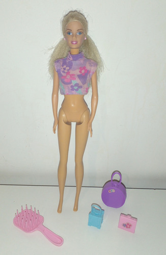 Muñeca Barbie Original Mattel 2002 Vintage Ropa Accesorios