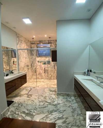 Imagem 16 de 22 de Sobrado Com 5 Dormitórios, 412 M² Alphaville Nova Esplanada I - Votorantim/sp - Ca00259 - 70183642