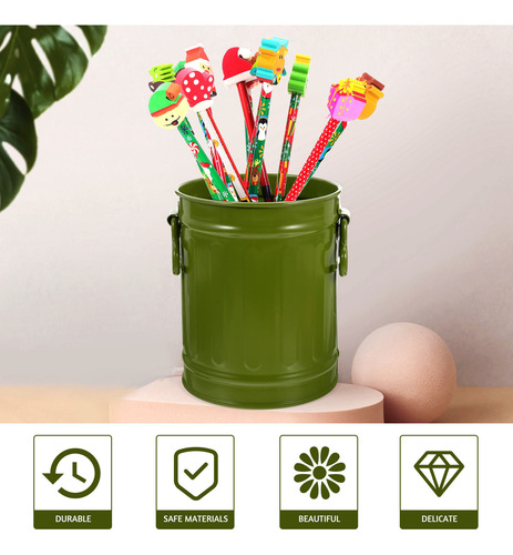 Bote De Basura De Escritorio, Organizador De Lápices, Multif