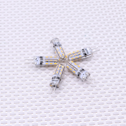 5 Bombillas Led Smd G4 De Bajo Consumo, 12 V, 1,5 W, 24 3014