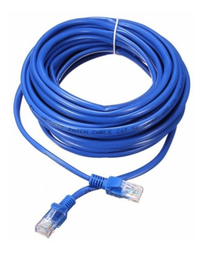 Cable De Red 10 Metros Cat 5e Internet Lan Ethernet