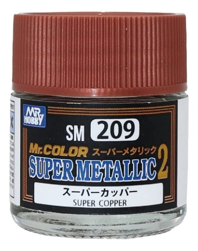 Mr Hobby Super Metallic Copper Sm209 Cobre Metalico Japon