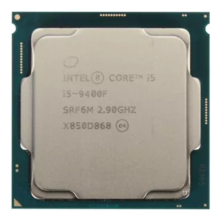 Processador gamer Intel Core i5-9400F CM8068403358819 de 6 núcleos e 4.1GHz de frequência