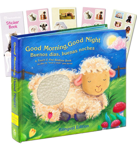 Good Morning Good Night - Libro A Touch And Feel Para Bebé (