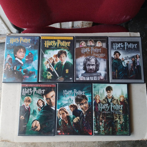 Dvd Harry Potter Siete Peliculas