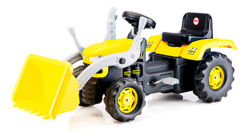 Auto Tractor A Pedal Infantil C/excavadora Bocina - El Rey