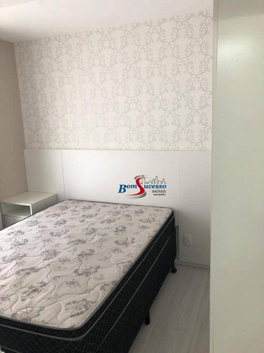 Studio Com 1 Dormitório Para Alugar, 40 M² Por R$ 2.700/mês - Jardim Anália Franco - São Paulo/sp - St0037