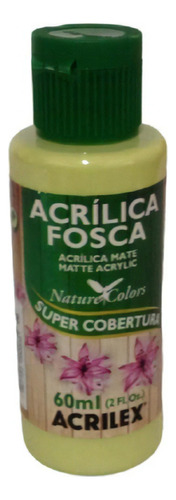 Tinta Acrílica Fosca Verde Alecrim - 898 - Acrilex - 60ml