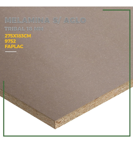 Placa Madera Melamina Aglomerado 18 Mm Tribal 275x183 Etnica