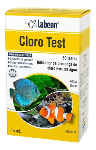 Test De Cloro Para Acuario. Labcon Cloro Test