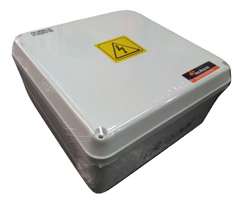 Caja De Pase Estanca Ip65 Pvc Roker Pr1006/81 165x165x81mm