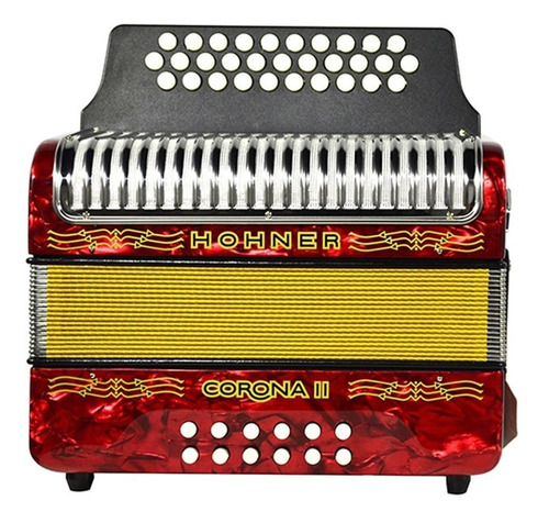 Hohner Corona Ii Rojo  Fa 