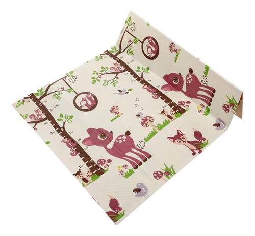 Tapete Infantil Atividade Dupla Face 1,5x2m Térmico Dobrável