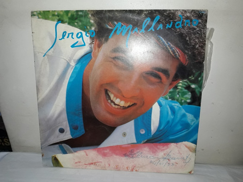 Lp Sérgio Mallandro 1982 Lado A Com Avarias + Encarte