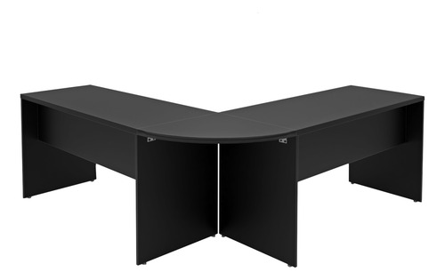 Mesa 1400x600 Em L Escrivaninha Com Conexão Netmobil