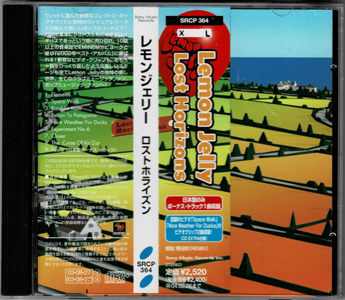 Lemon Jelly: Lost Horizons ( Cd Usado, Ed. 2003 Japan)