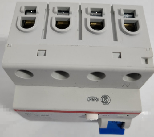 Interruptor Diferencial 4p 40a 30ma Abb Ref. 1tmf204005r1400
