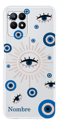 Funda Para Realme Ojos Turcos Personalizada Con Nombres