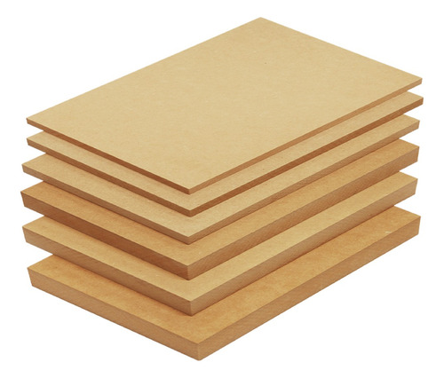 Laminas De Mdf Crudo De 1,83 X 2,44 18mm