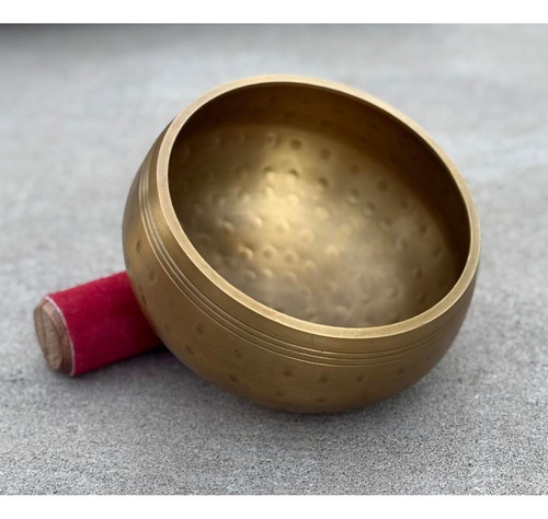 Cuenco Cantante Tibetano Dharmaobjects Mediano Con Martillo