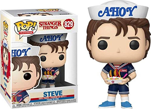 Funko Pop! Televisión: Stranger Things Steve Con Sombrero