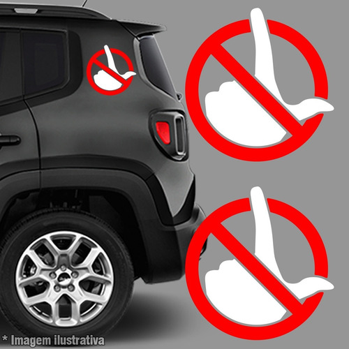 Kit 2 Adesivos Vinil Fora Lula Carro Vidro Camionete Faz O L