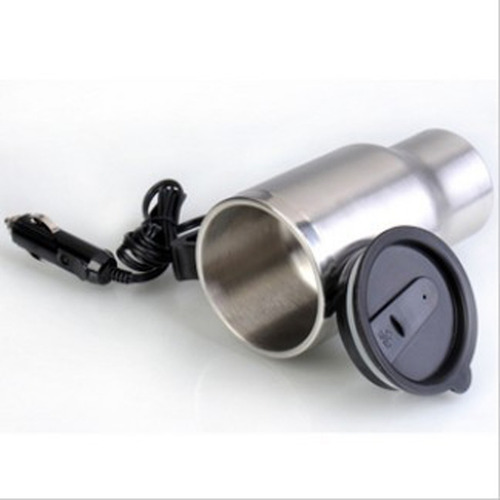 Taza Calentada Coche Del Viaje Taza Térmica Del Acero