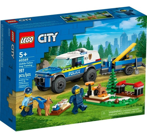 Kit Lego City Entrenamiento Móvil Para Perros Policía 60369 197