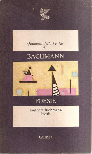 Ingeborg Bachmann Poesie (edición Bilingüe Alemán-italiano)