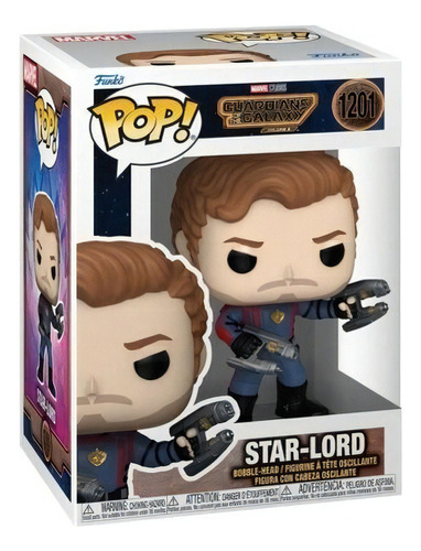 Funko Pop Vinyl Marvel Guardianes De La Galaxia 3 Star Lord