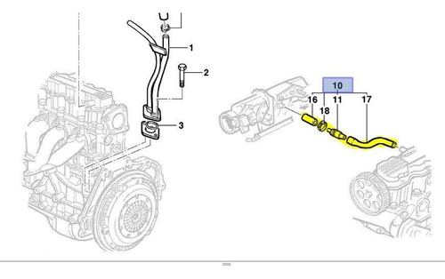Mangueira Respiro Original Vectra 1998 1999 2000 93255741