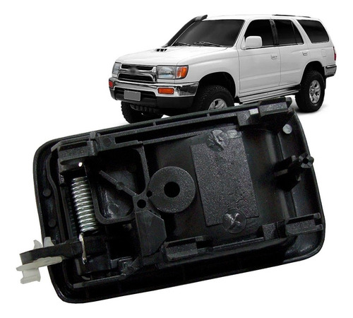 Kit 4 Maçaneta Interna Porta Hilux Sw4 1992 A 2002 2003 2004