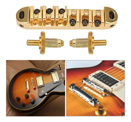 Puente De Sillín Enrollable O-matic Para Guitarra Tune Con T